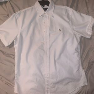 White polo shirt